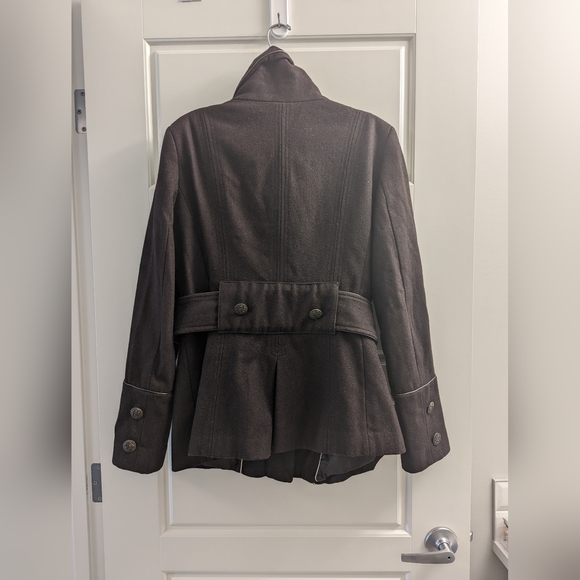 Zara Basic Wool Blend Jacket - Picture 2 of 8